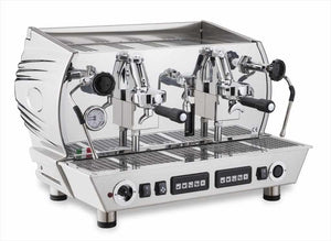 La Nuova Era Altea Vintage Kommersiell espressomaskin-Kommersiell-La Nuova Era-2-grupp-Rostfritt-Barista och Espresso